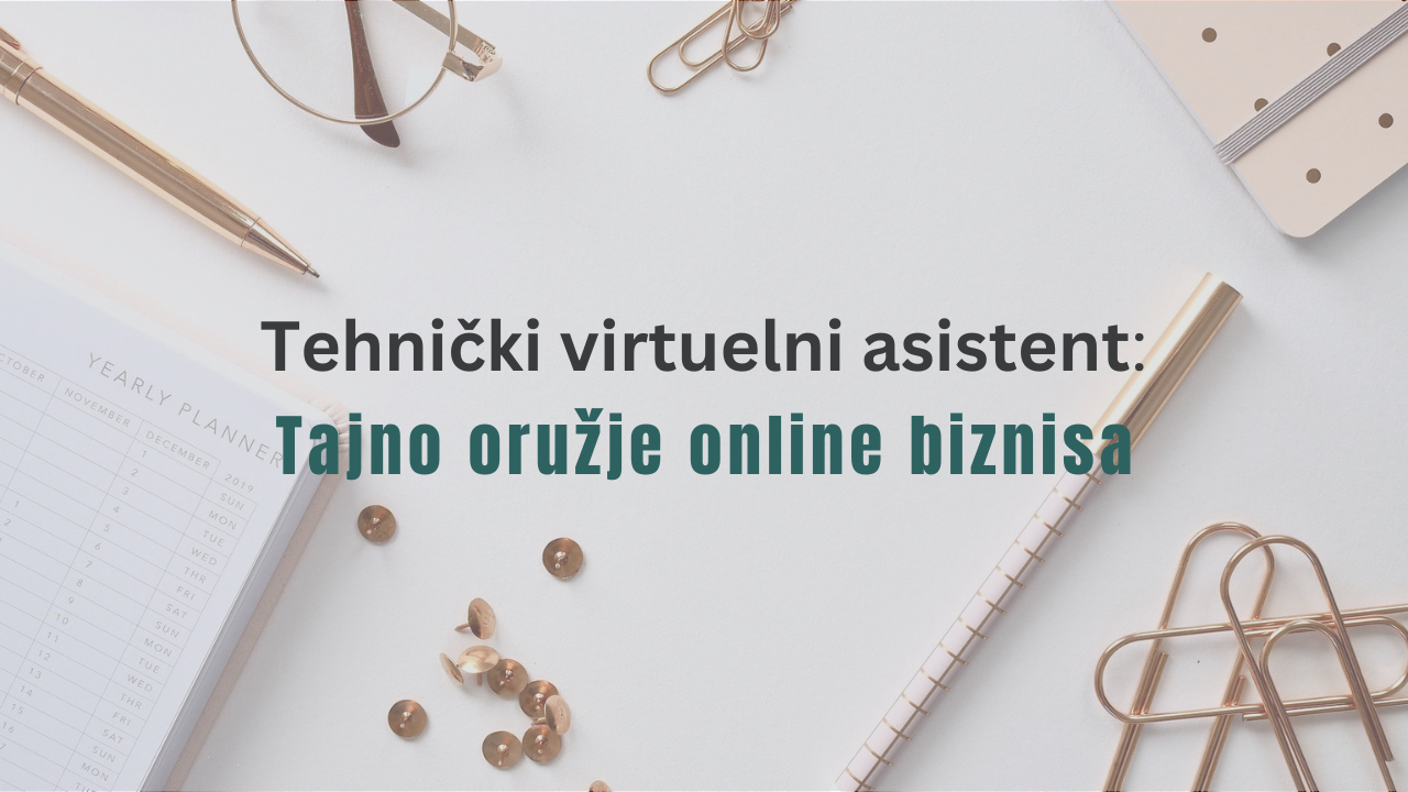 Tehnički virtuelni asistent Tajno oružje online biznisa